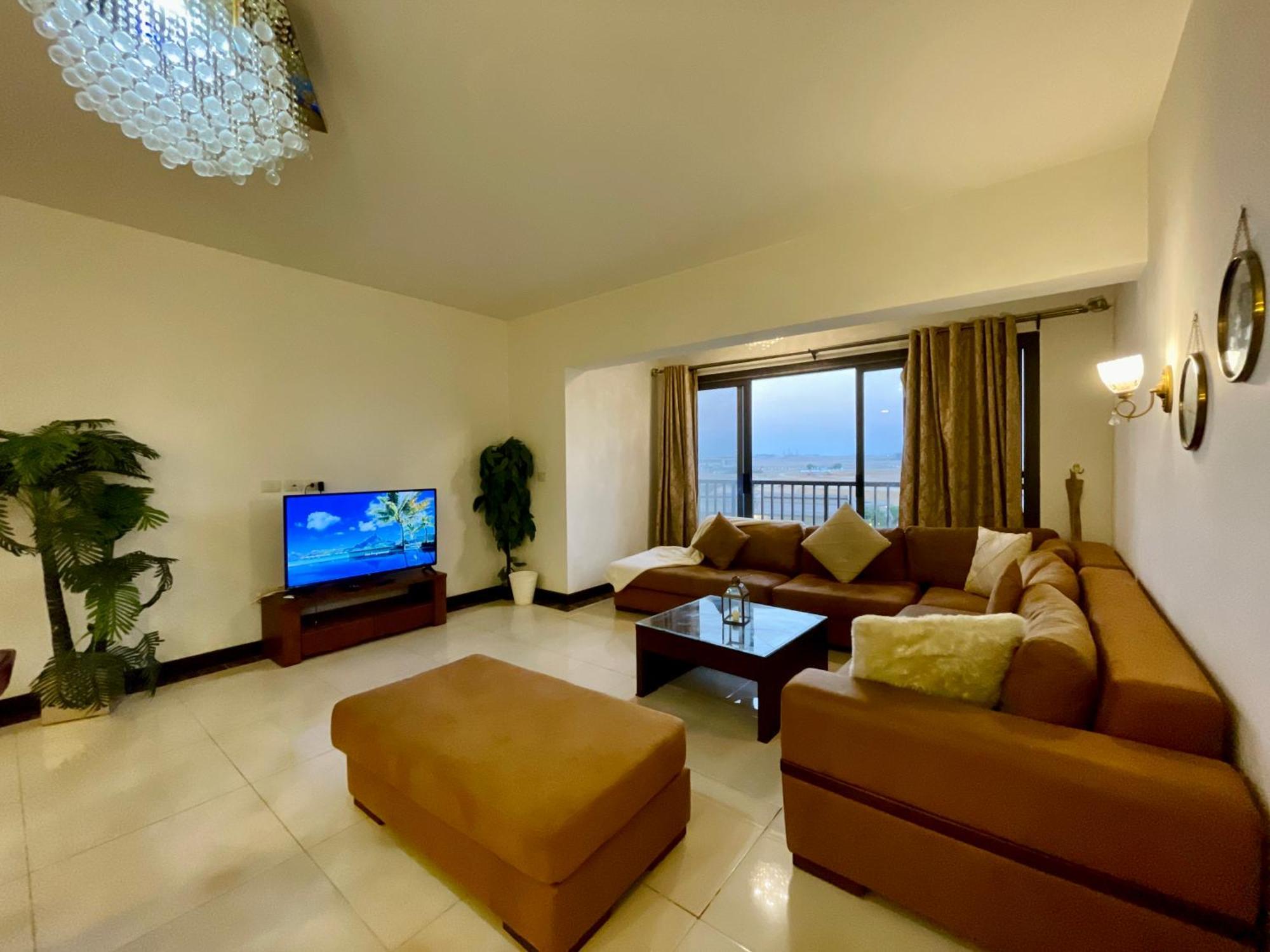 Apartment 2 Bedrooms Pool View Duplex Across Park Mall Cairo