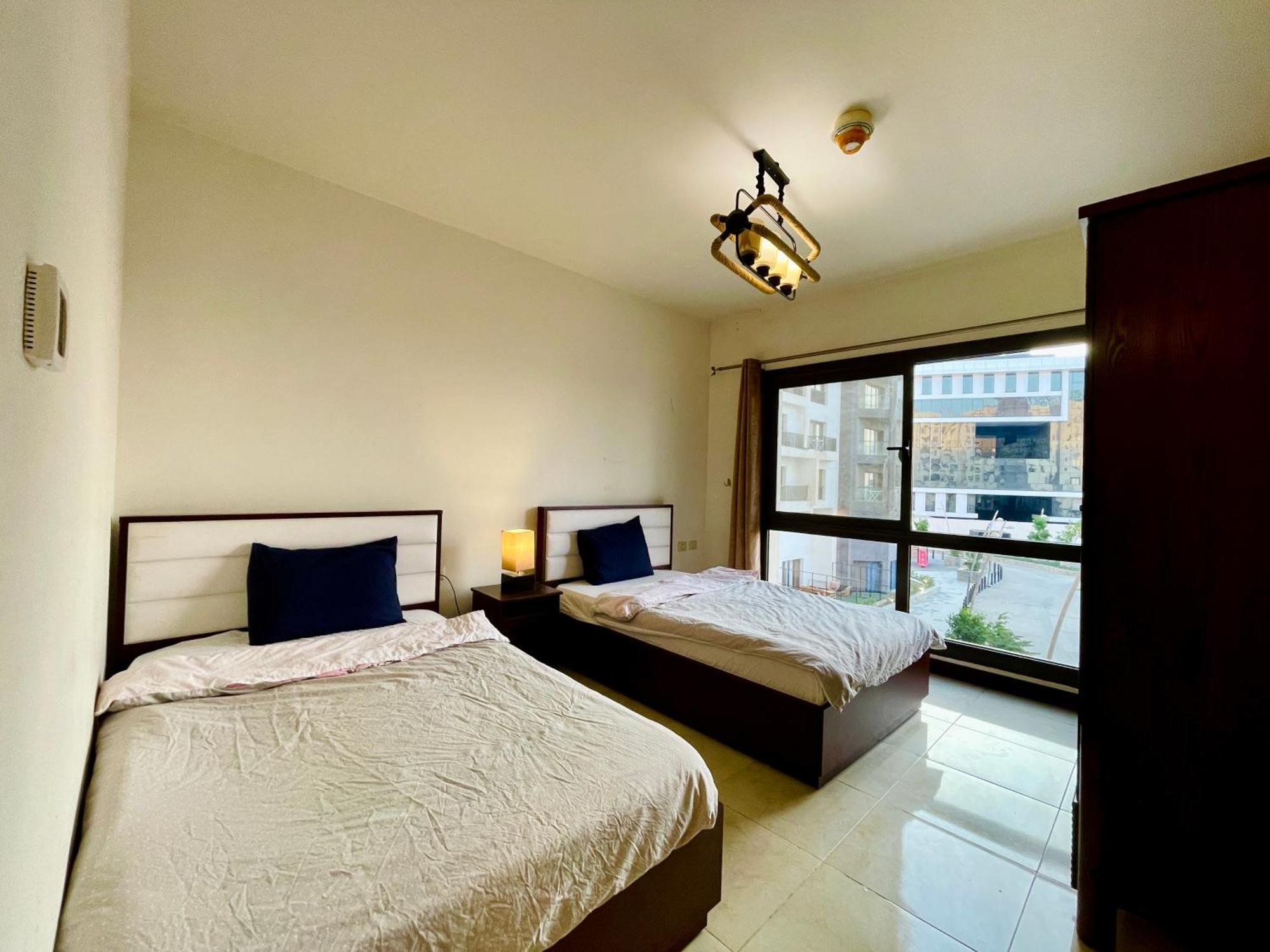 2 Bedrooms Pool View Duplex Across Park Mall Apartment Cairo